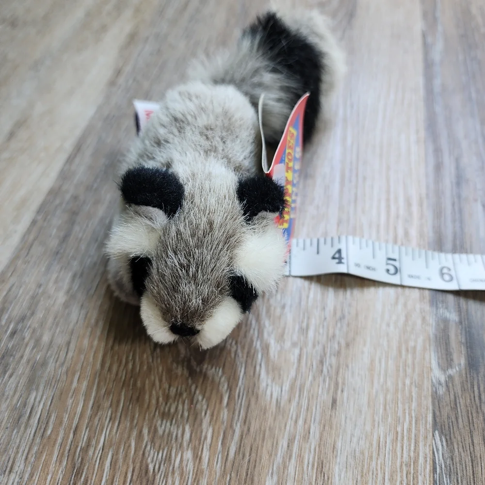 MARY MEYER TIPPY TOES FINGER PUPPET Raccoon BANDIT New